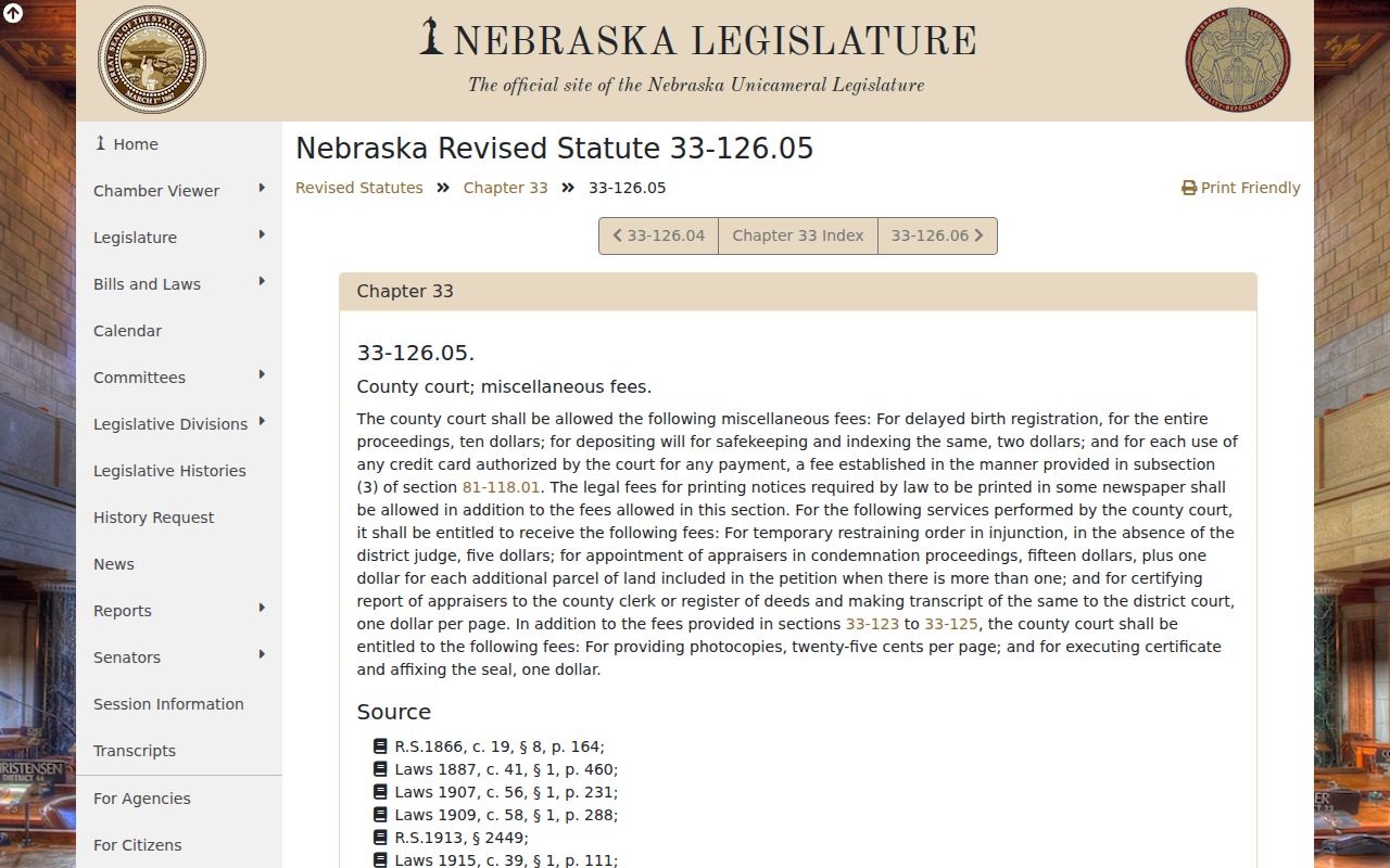 Dawson County case search source for county court copy fees