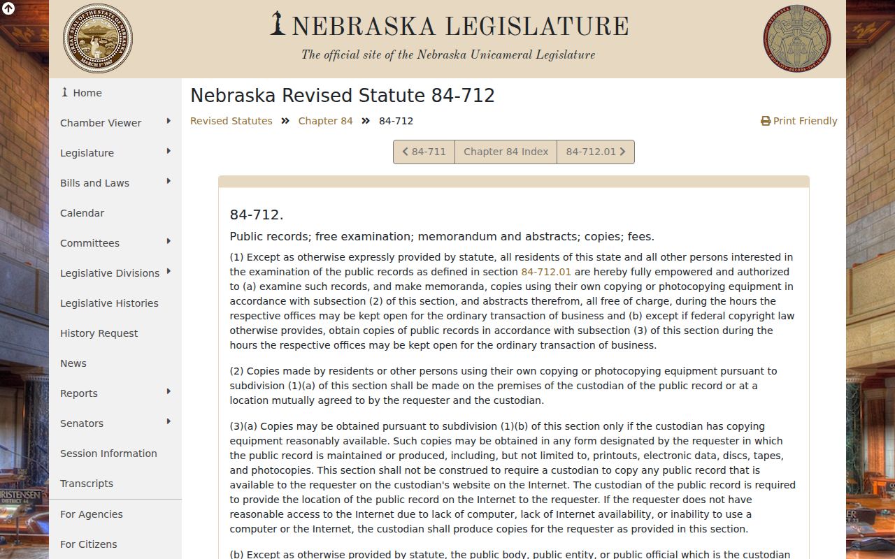 Dawson County court calendar source for Nebraska public records access