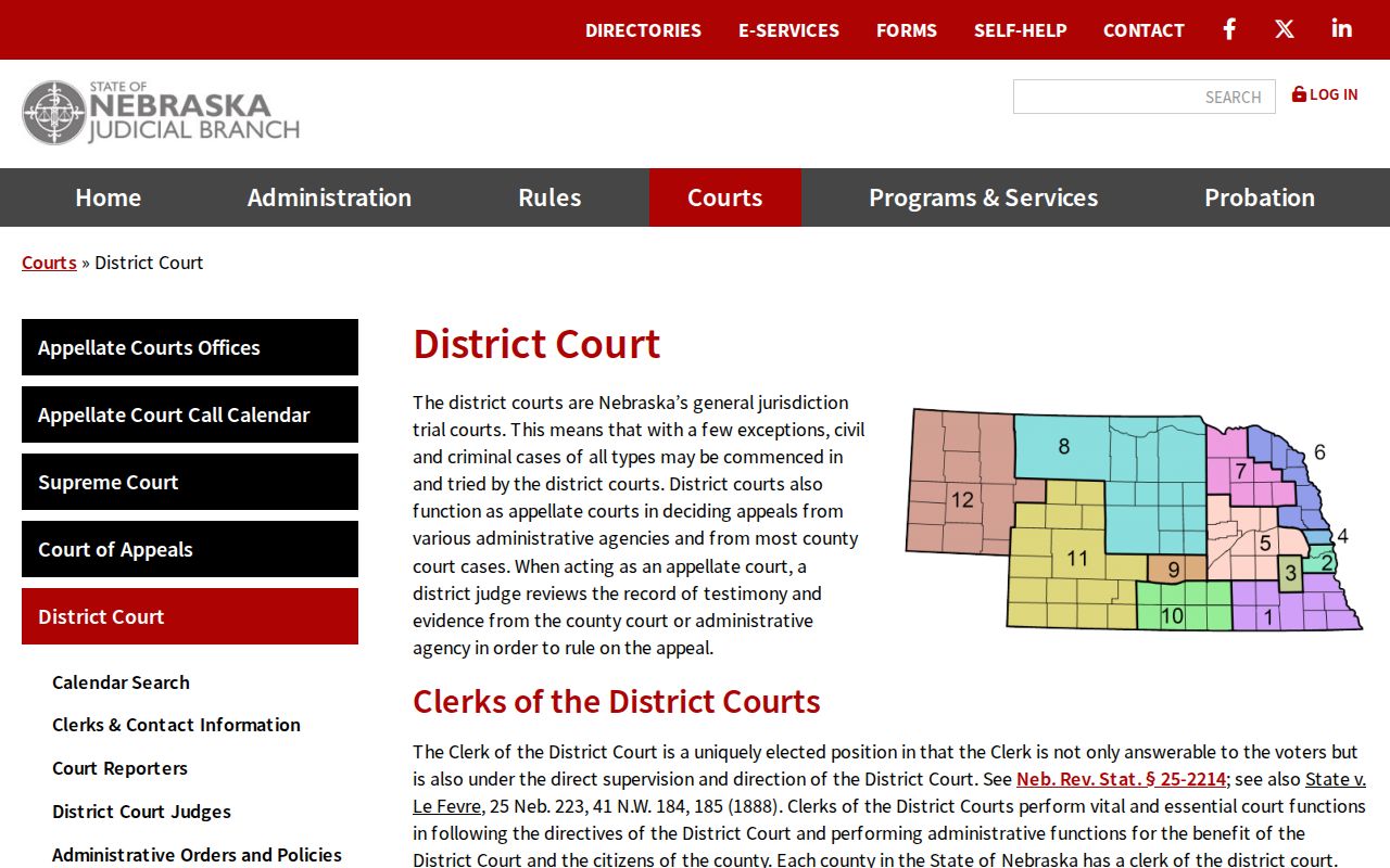 Dawson County criminal docket district court overview