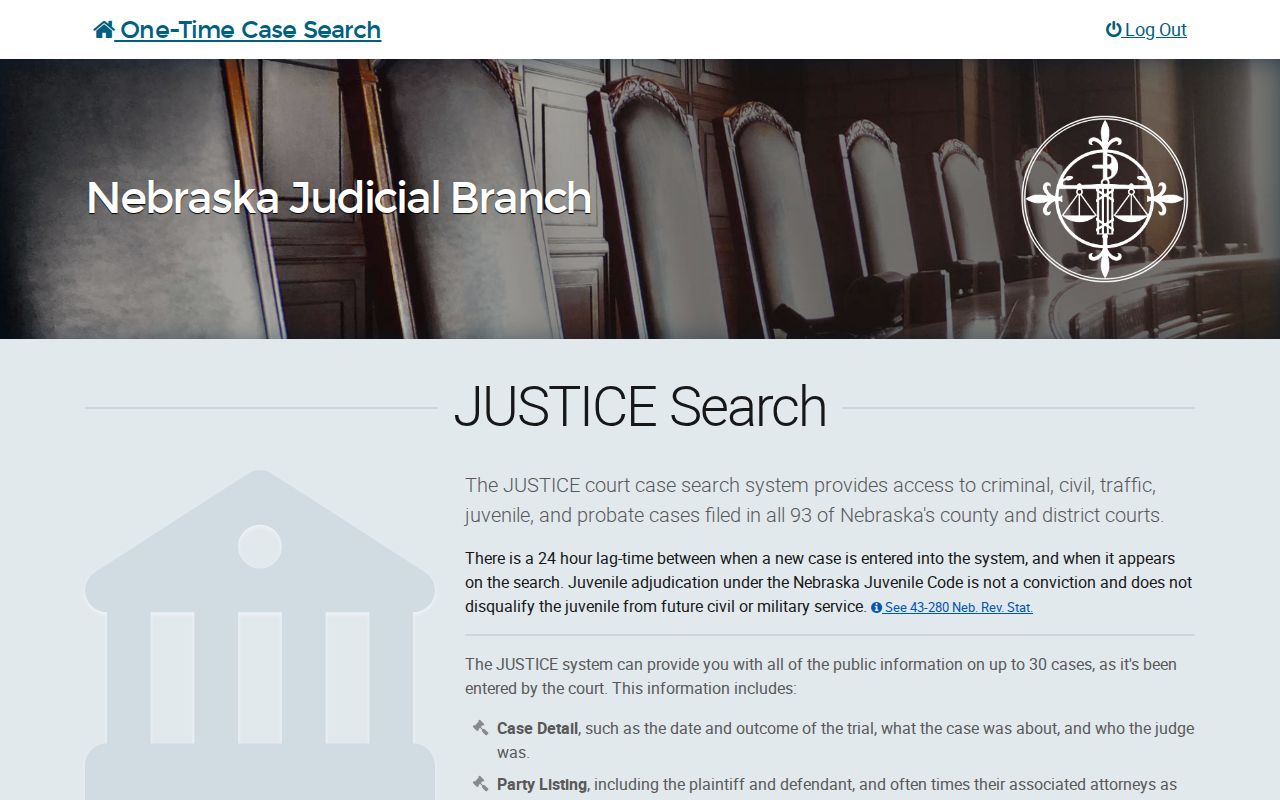 Dawson County court docket JUSTICE name search gateway