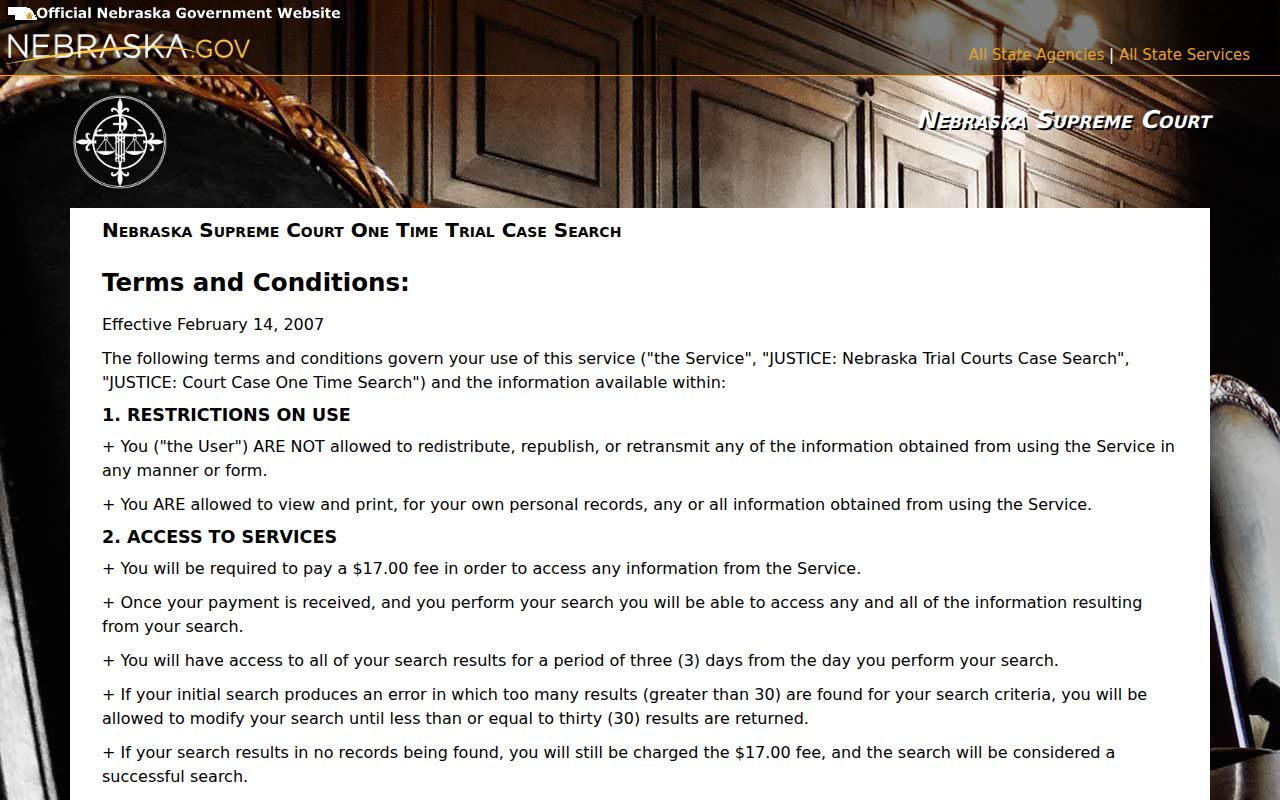 Dawson County court docket JUSTICE search terms